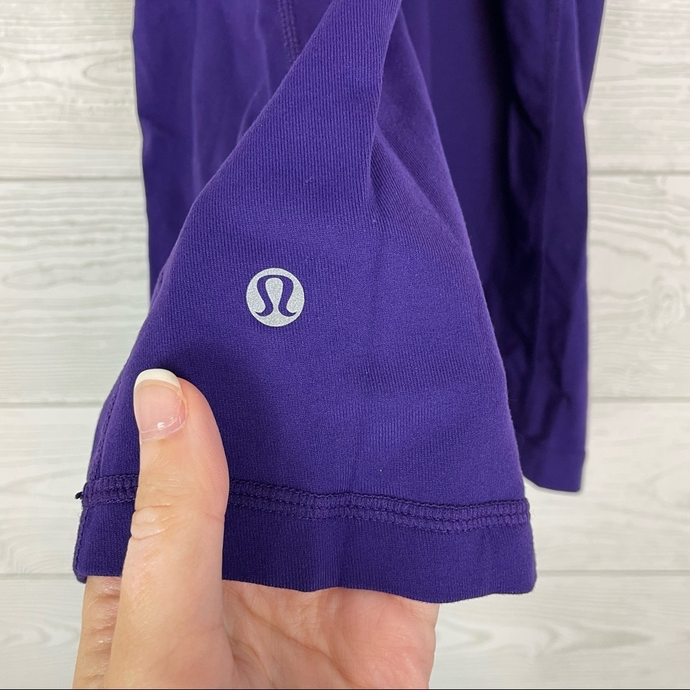 Lululemon Purple Strappy Tank Top Size 4 - Picture 3 of 5